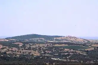 Le mont Barker vu du mont Lofty.