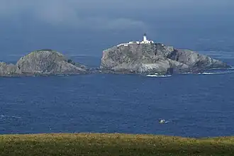 Muckle Flugga et le phare