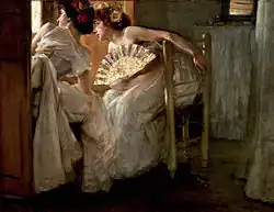 Mujeres en la ventana, 1921