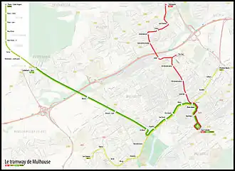 Image illustrative de l’article Tramway de Mulhouse