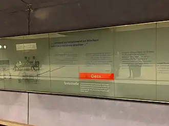 Image illustrative de l’article Gern (métro de Munich)