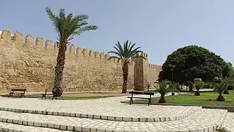 Muraille de la médina.