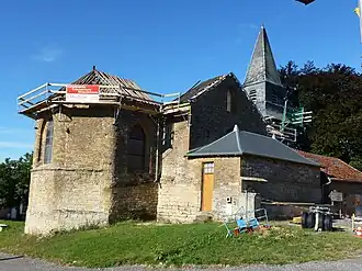L'église Sainte-Marguerite de Murtin.