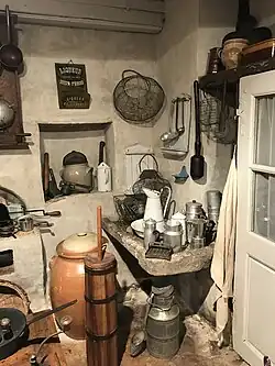 Cuisine d'antan.