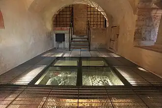 Dans la chapelle de Claude Venet.