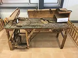 L'établi de Marcel Yerli