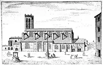 Église et place des Jacobins (Israël Silvestre)