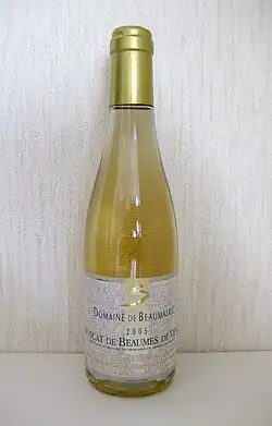 Vin doux naturel(Muscat de Beaumes-de-Venise)