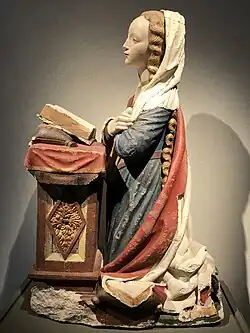Vierge de l'Annonciation (XVIe&nbsp;siècle).