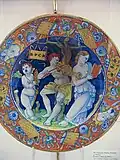 Plat d'apparat du début du XVIe&nbsp;siècle.