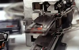 Tête de disque dur de 1970.