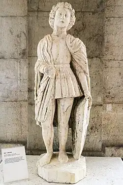 Musée civique de Trévise&nbsp;(it), statue du XVe&nbsp;siècle.