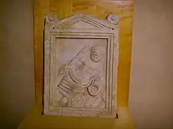 Bas-relief d'une divinité fluviale
