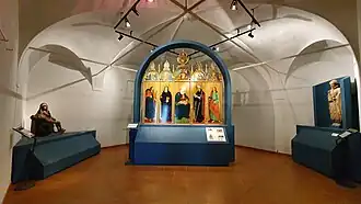 Salle du Musée des Bronzes dorés de Cartoceto