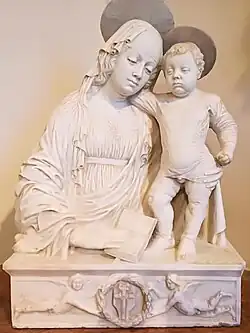 Lombard anonyme, Vierge à l'enfant XVe&nbsp;siècle.