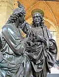 Le Christ et saint Thomas par Andrea del Verrocchio (1467–1483)