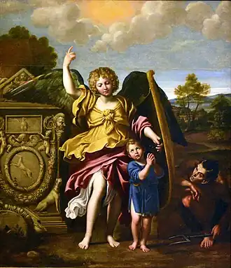 Ange gardien, 1615, Musée de Capodimonte, Naples.