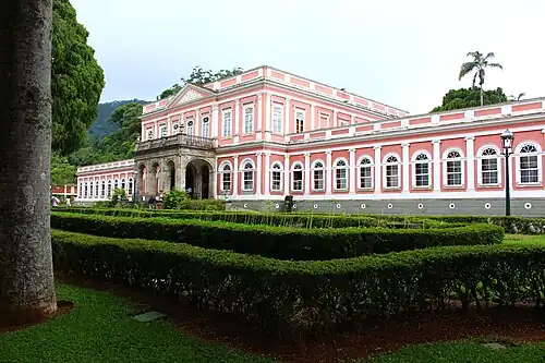 Le palais impérial de Petrópolis (actuel musée impérial) était la résidence d'été de la famille impériale à Petrópolis.