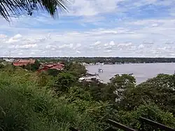Le rio Madeira vu depuis le musée du chemin de fer de Madeira-Mamoré.
