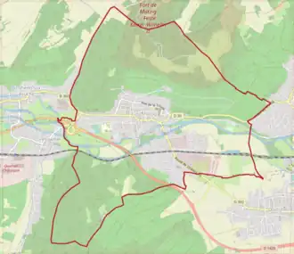 Carte OpenStreetMap.