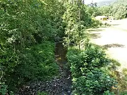 La Muze au pont de Saint-Hippolyte.