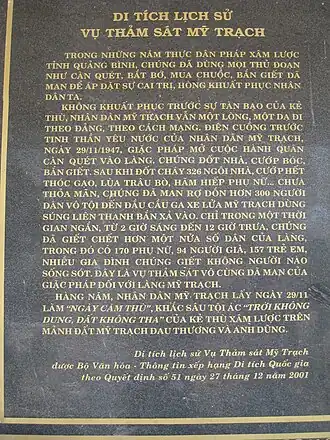 Image illustrative de l’article Massacre de My Trach