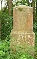 Borne myriamétrique IV/4 près de Blodelsheim