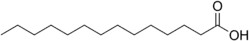 Image illustrative de l’article Acide tétradécanoïque