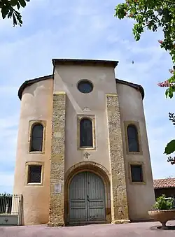 L'église de Nénigan en 2023.