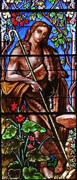 Nef : Abel, détail (baie no&nbsp;17)