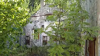 Casernement de la batterie du Néron.