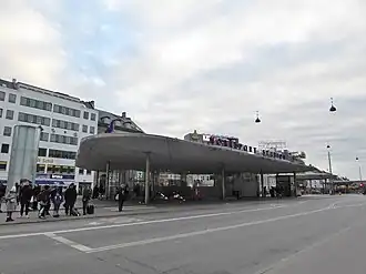 Entrée de la gare en 2019