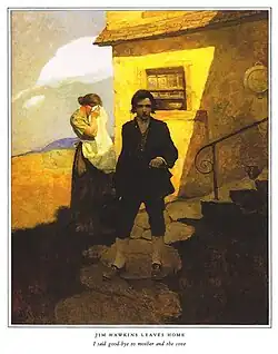 Jim Hawkins quitte le foyer maternel.