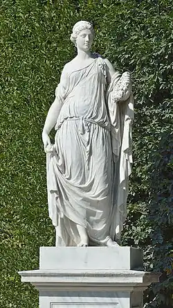 Johann Wilhelm Beyer&nbsp;(en), Zéphyr et Flore (entre 1773 et 1780), palais de Schönbrunn.