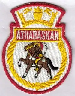 Insigne du NCSM Athabaskan