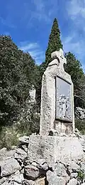 Chemin de croix au-dessus du sanctuaire.