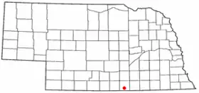 Localisation de Red Cloud