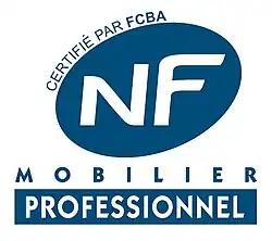 Marque NF Mobilier Professionnel.
