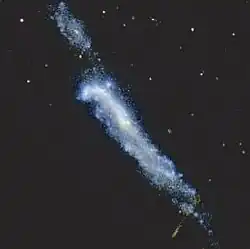 NGC 4656 en ultraviolet. (GALEX)