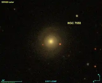Image illustrative de l’article NGC 7558