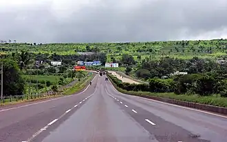 La NH 48 entre Hubli et Belgaum.
