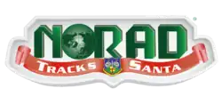 Logo du programme NORAD Tracks Santa.