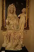 Notre Dame à l'Enfant provient de Mézy-Moulins.