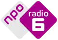 Logo de NPO Radio 6 du 19 août 2014 au 1er janvier 2016