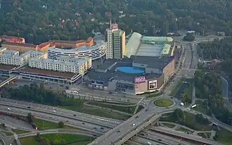 Le centre commercial Forum.