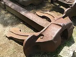 Ancre en fonte aciérée