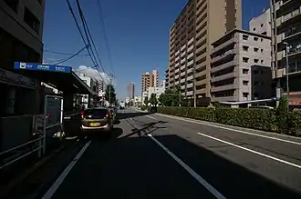 Entrée de la station