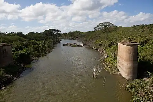 Le Najasa près de la ville de Najasa