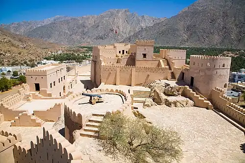 Le fort Nakhal (région d'Al-Batina).