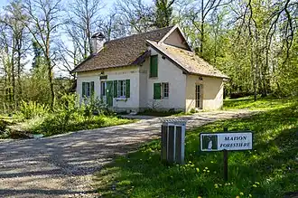 La maison forestière de Villeneuve-d'Amont.